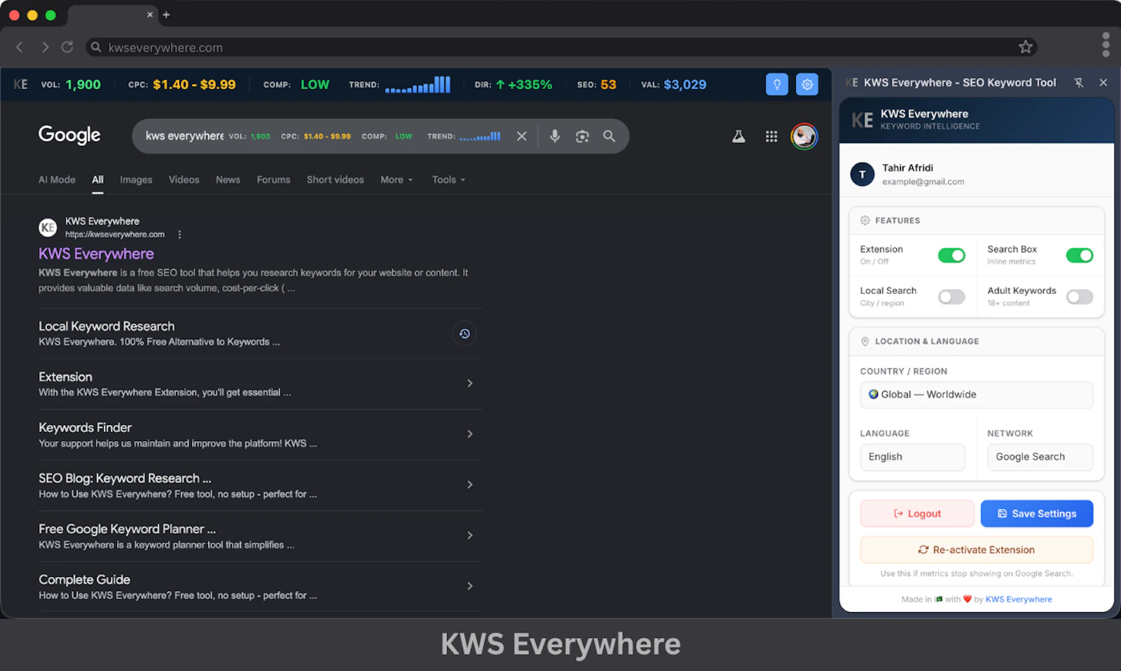KWS Everywhere screenshot 2