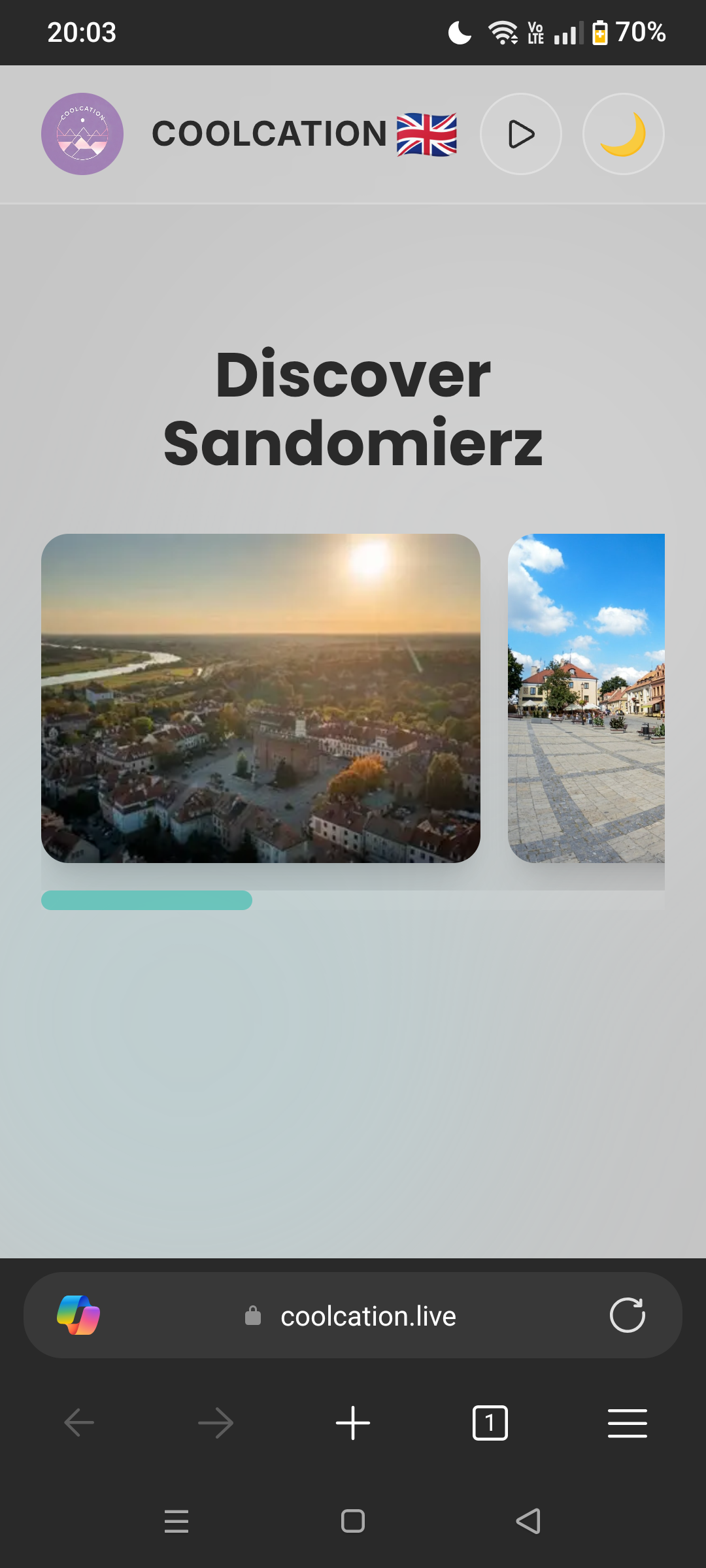 Coolcation - Screenshot 4 showing product features and functionality