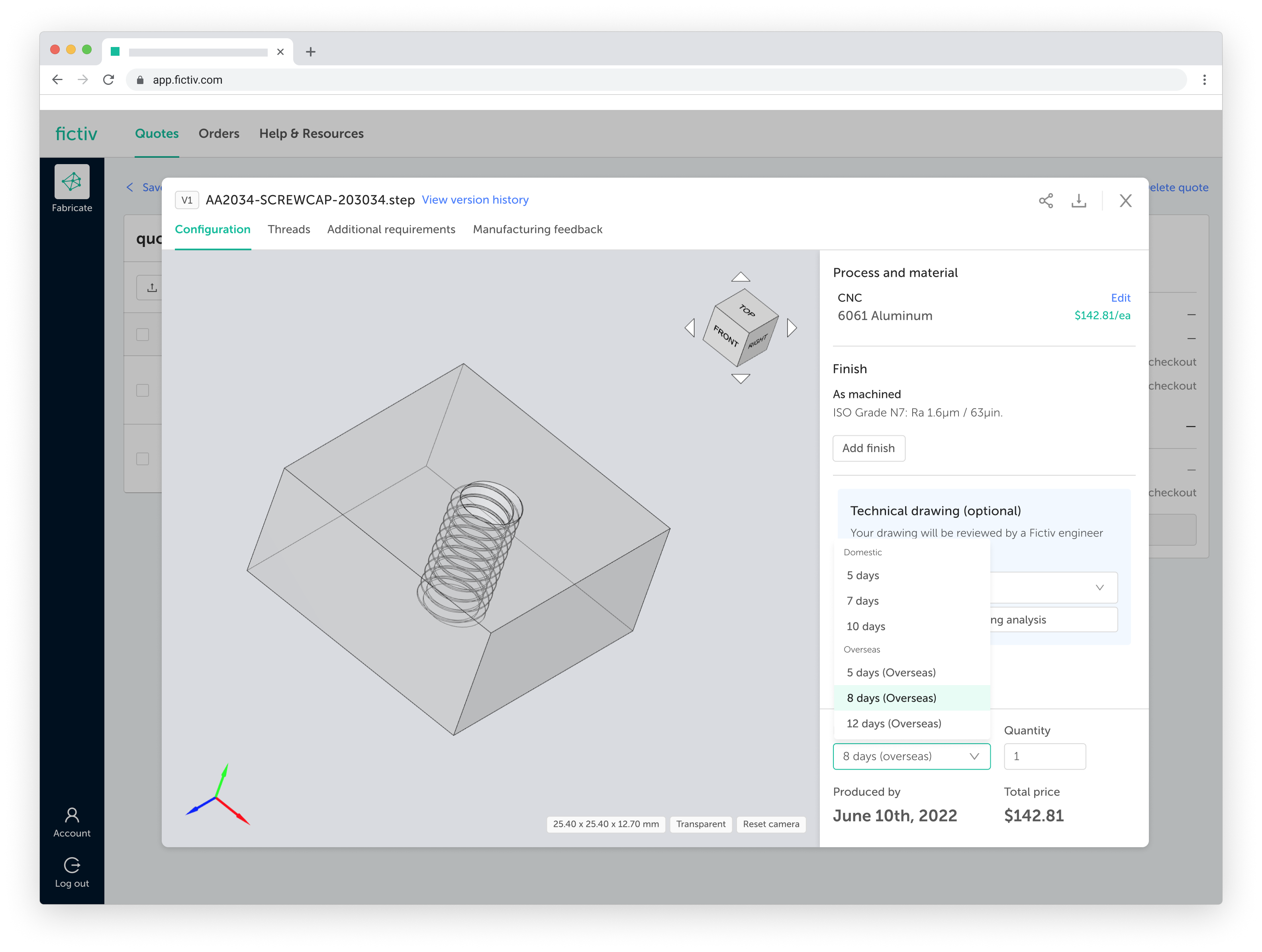 Fictiv gallery image