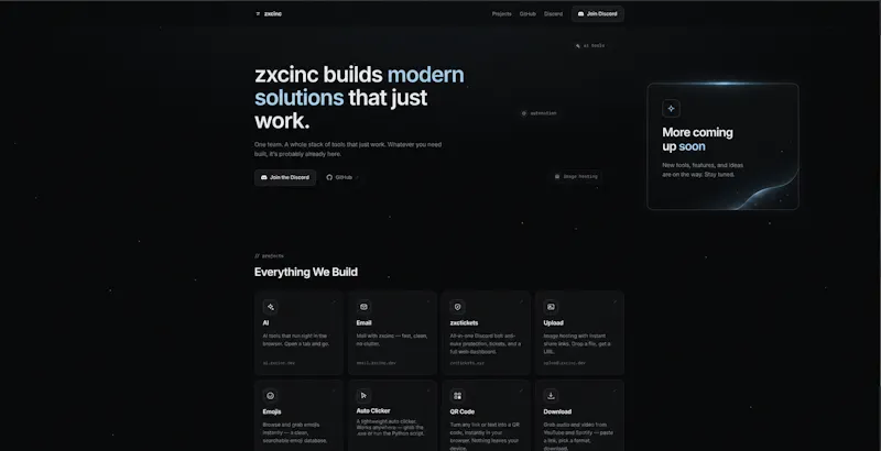 zxcinc screenshot 2