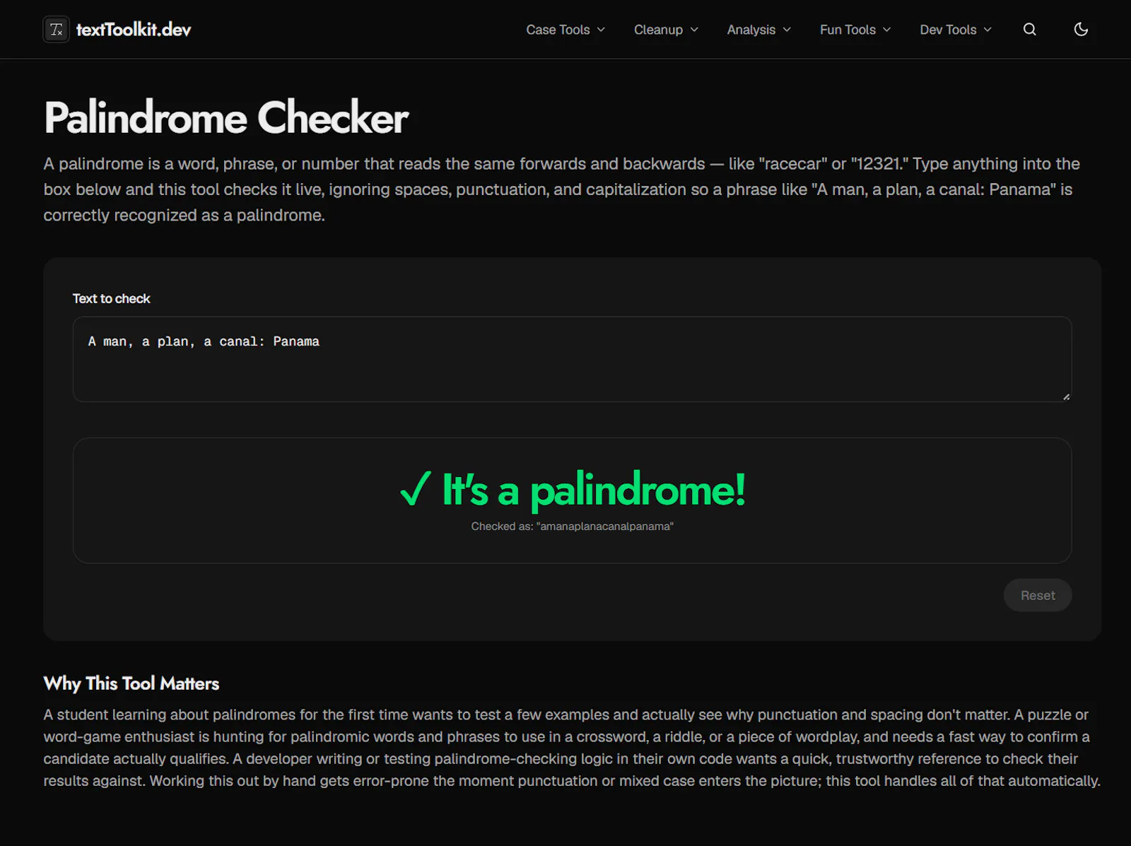 textToolkit.dev screenshot 5