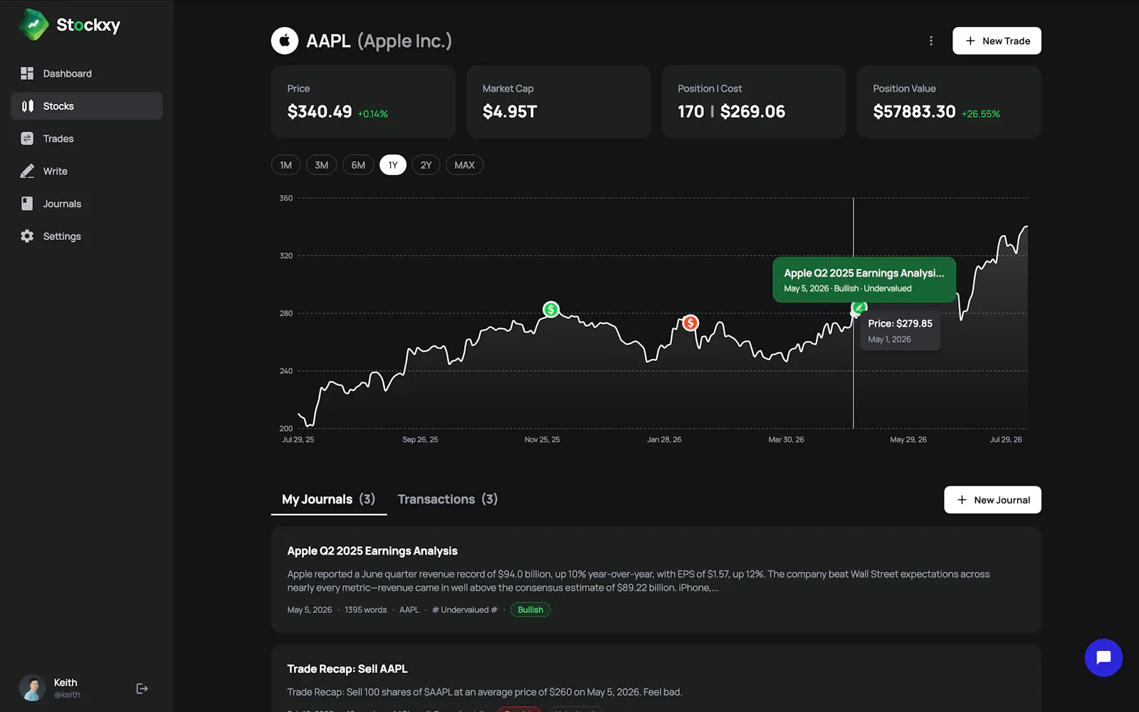 Stockxy screenshot 4