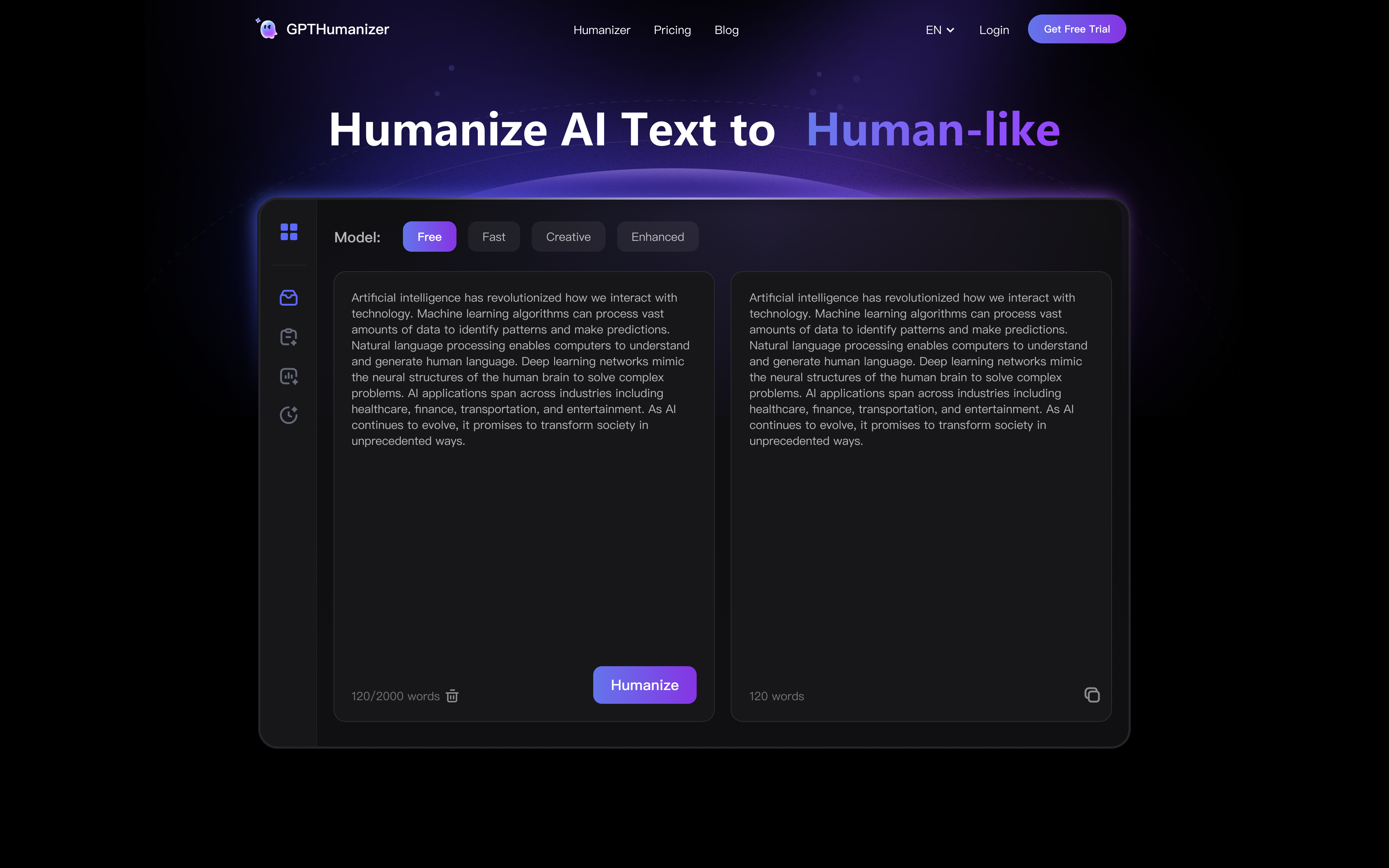 GPTHumanizer gallery image
