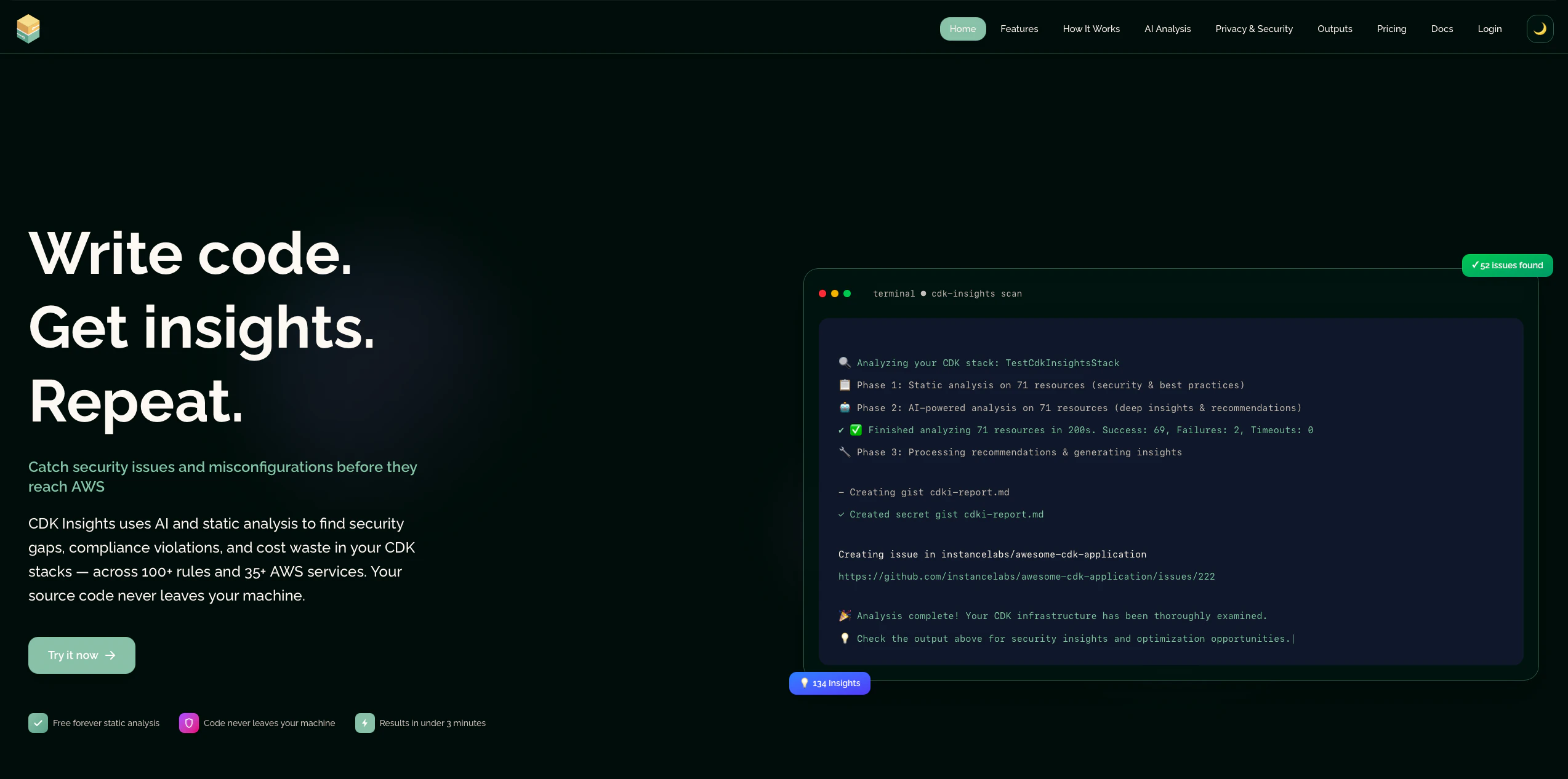 CDK Insights screenshot 1