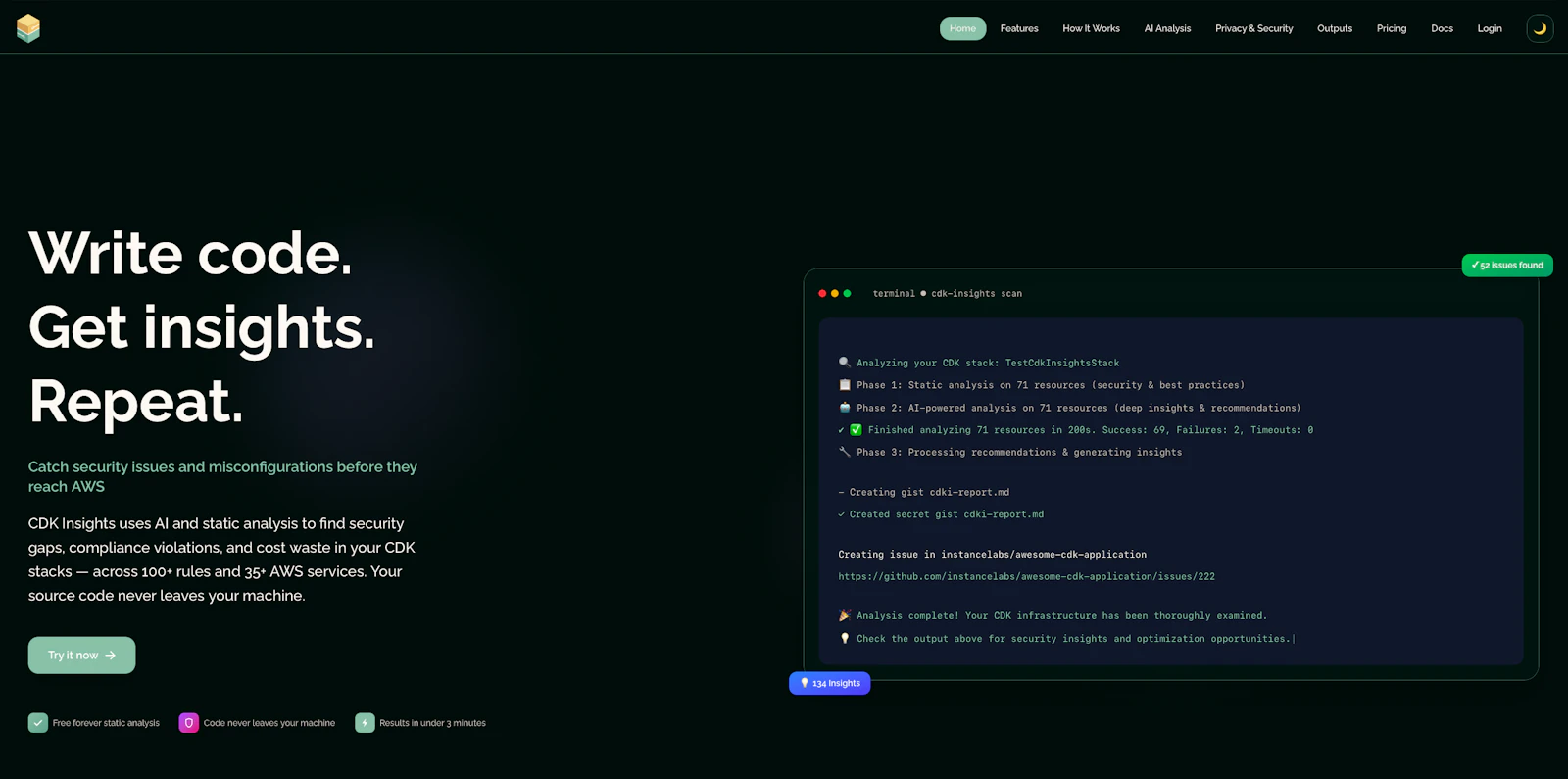 CDK Insights screenshot 1