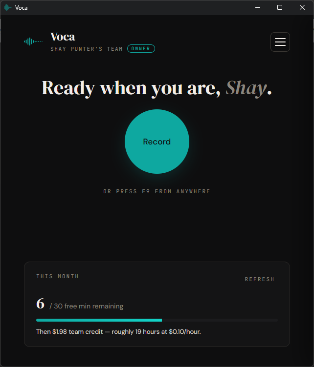 Voca - AI Dictation gallery image