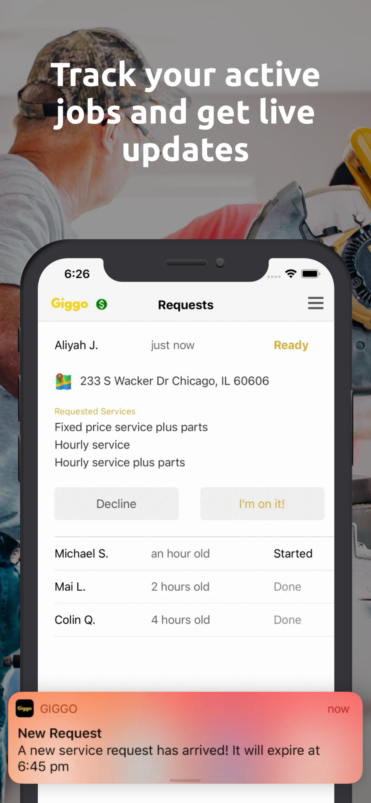GIGGO: Encuentra servicios a domicilio media 4
