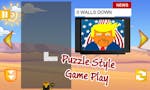 Trump's Great Wall! (Tetris inspired build the wall game for IOS/Android) image