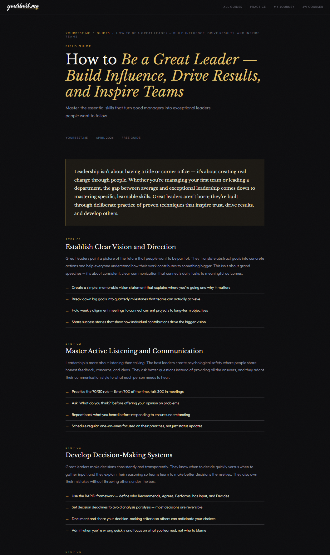 yourbest.me gallery image