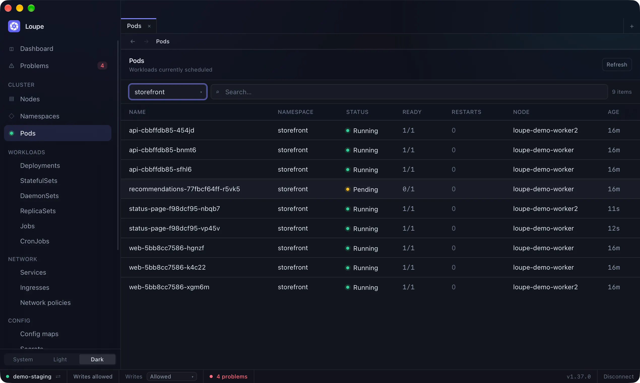 Loupe for Kubernetes gallery image