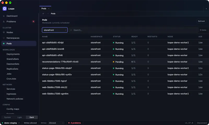 Loupe for Kubernetes screenshot 4