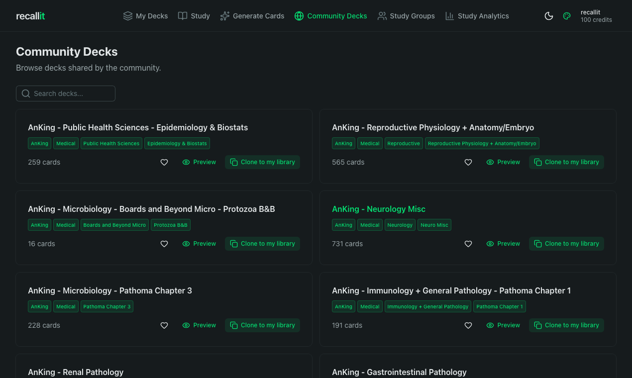 recallit – Study smarter, not longer gallery image