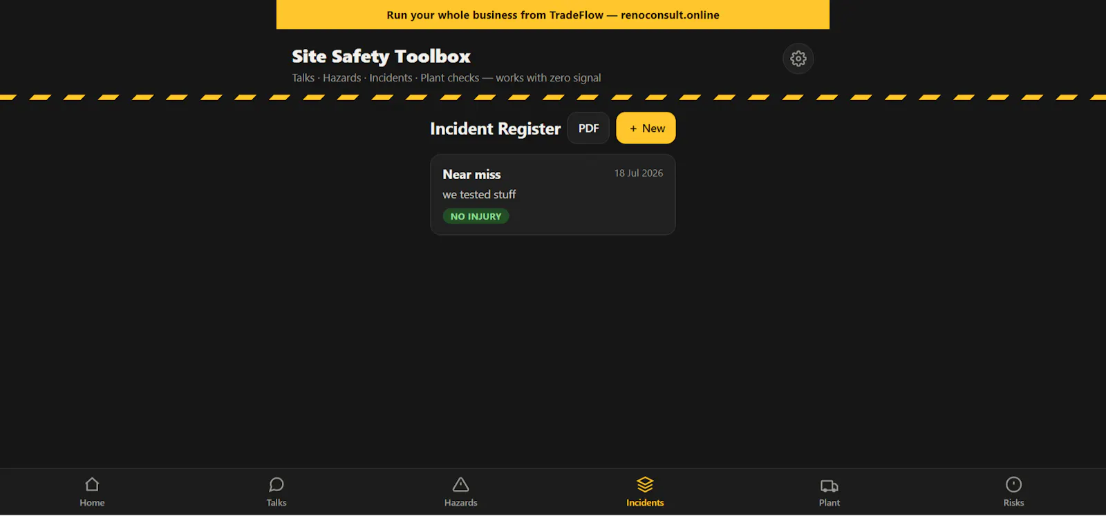 Workplace Safety App Site Safety Toolbox screenshot 9