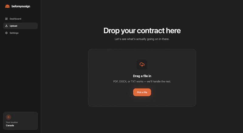 Beforeyousign screenshot 2