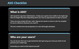 Simple ASO Checklist media 2