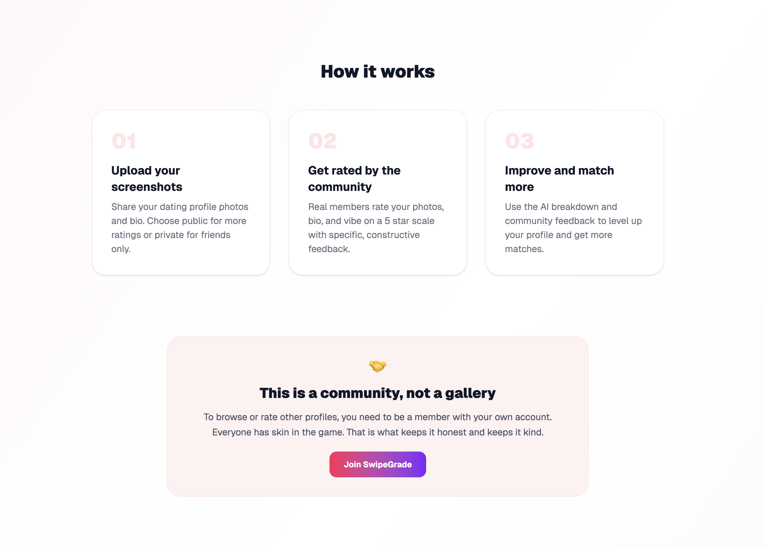 SwipeGrade gallery image