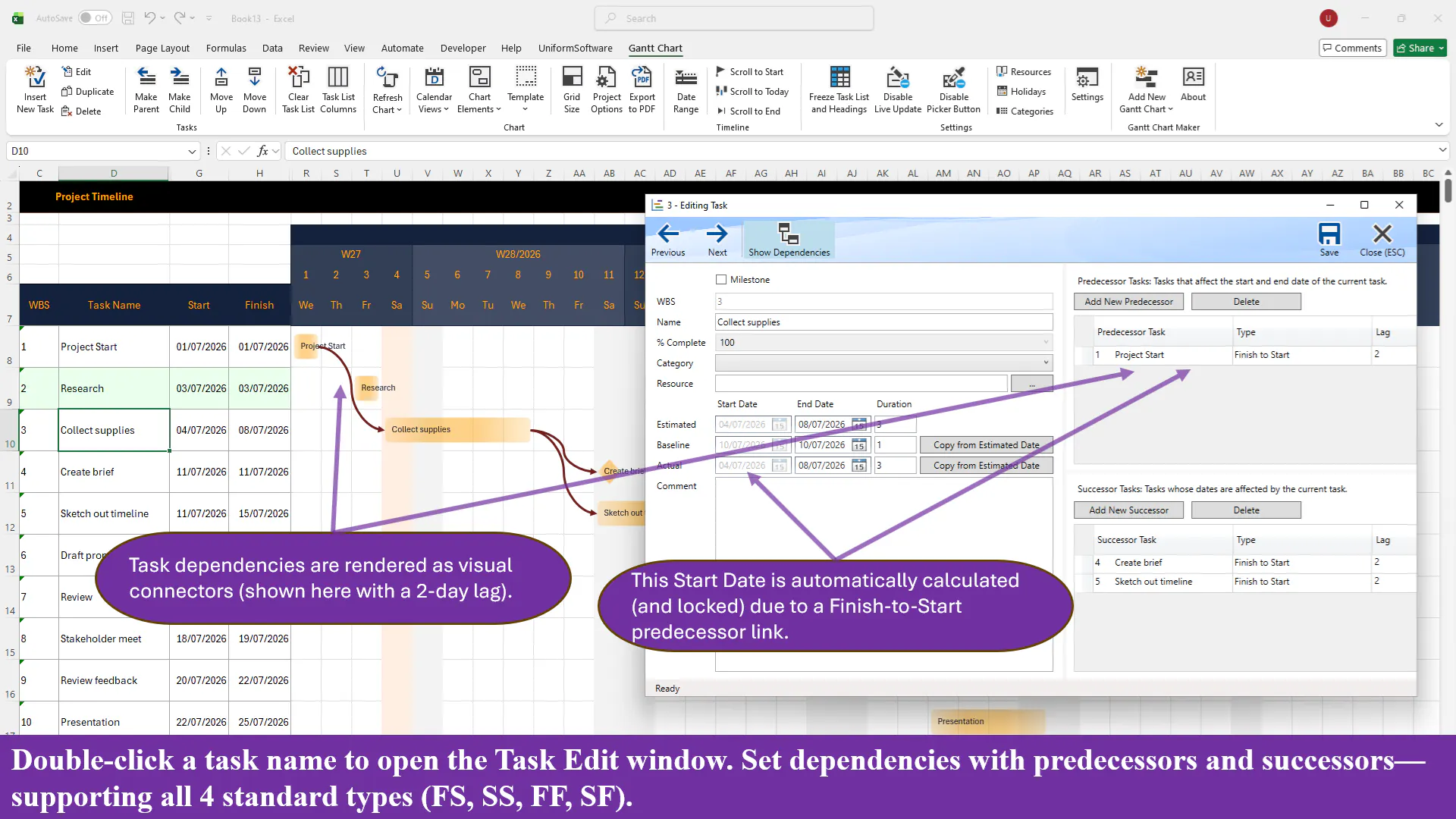 Timeline & Project Planner gallery image