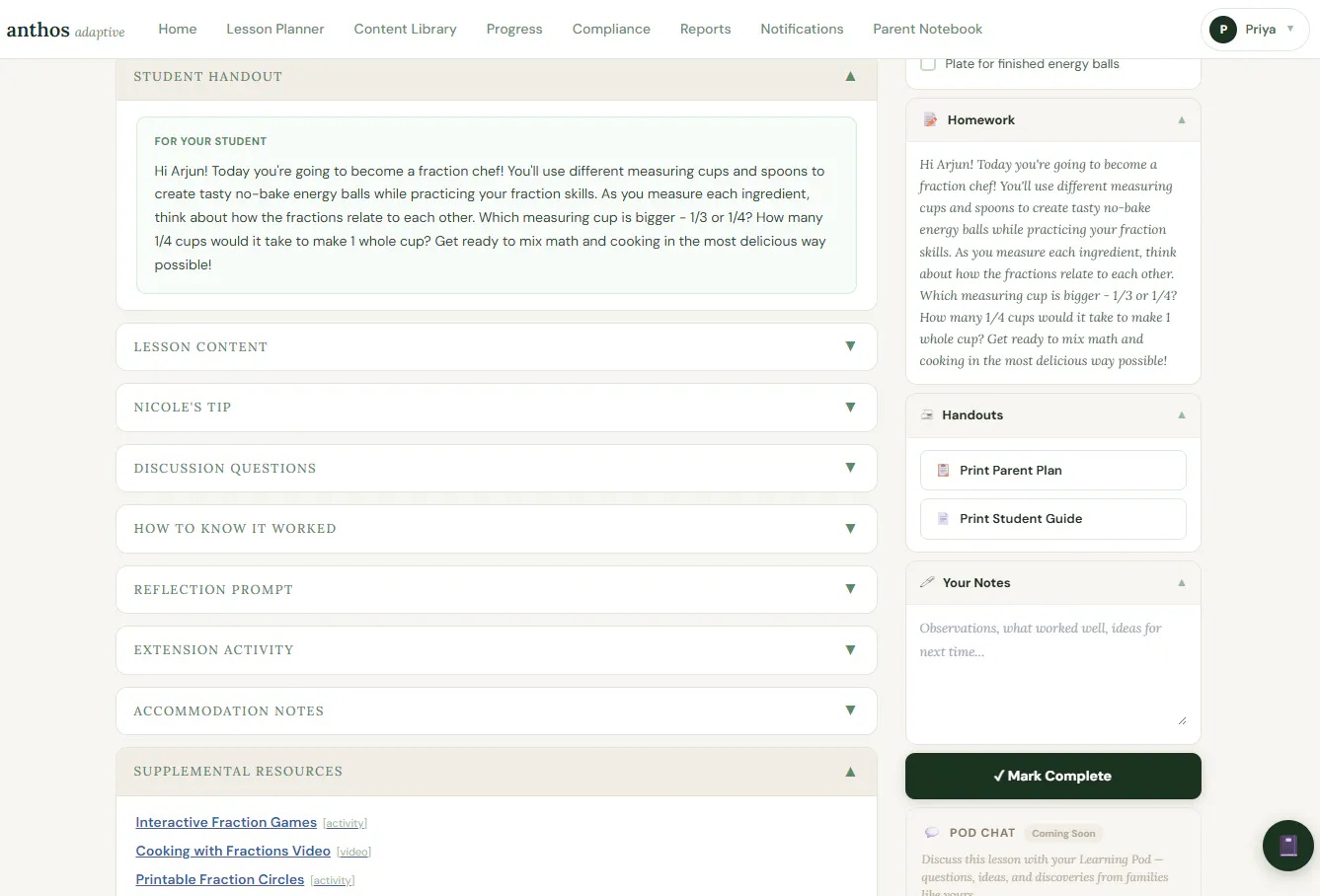 Anthos Adaptive Learning gallery image