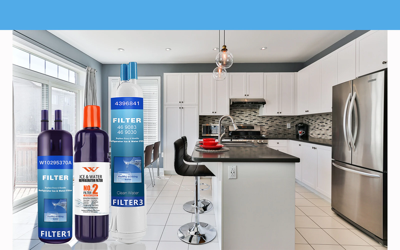 Waterfiltersystem cover