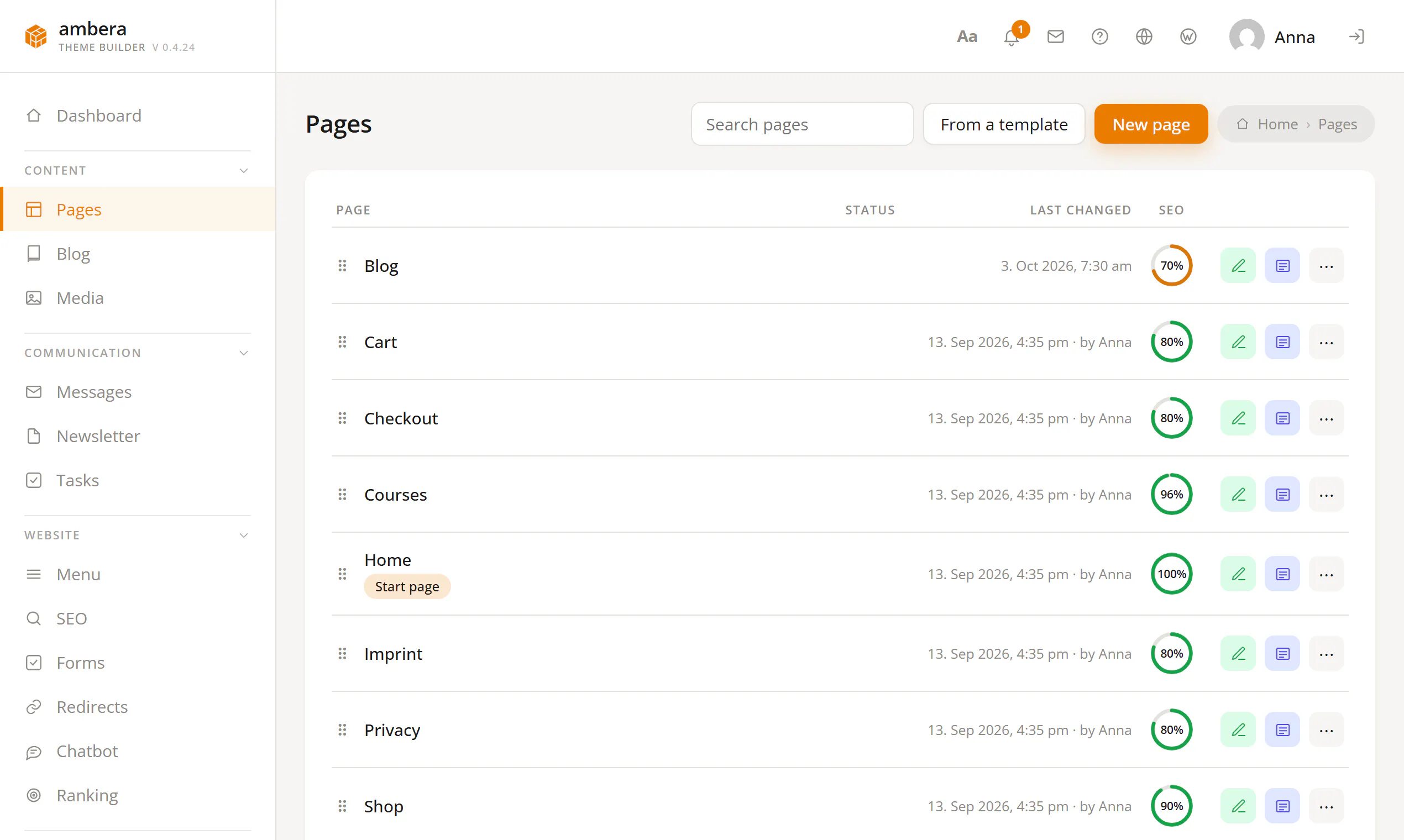 ambera Theme Builder gallery image