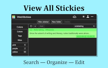 WebStickies gallery image