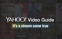 Yahoo Video Guide media 2