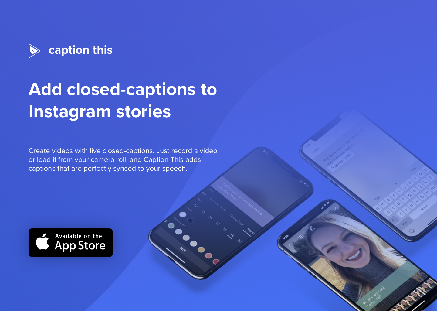 Caption This gallery image