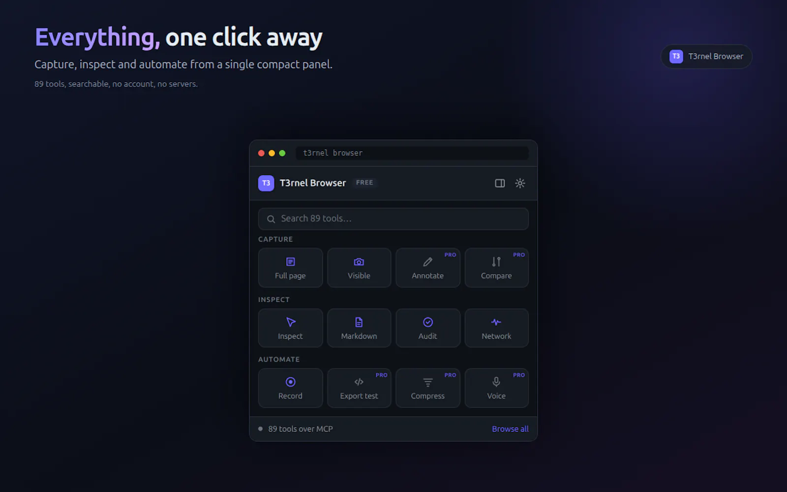 T3rnel Browser screenshot 7