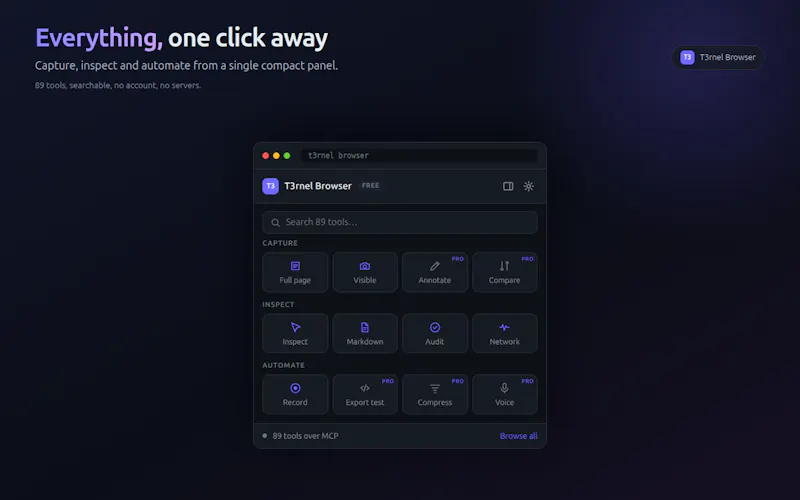 T3rnel Browser screenshot 7