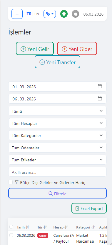 butce.app gallery image