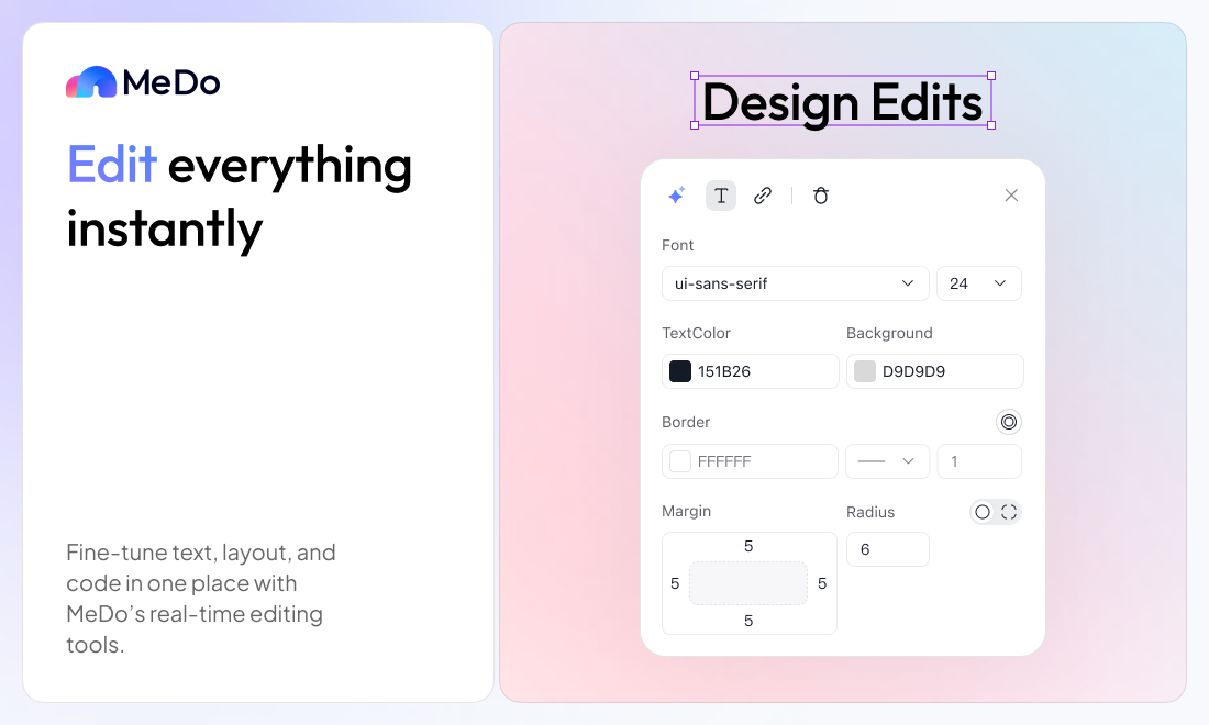 MeDo - Screenshot 3 showing product features and functionality