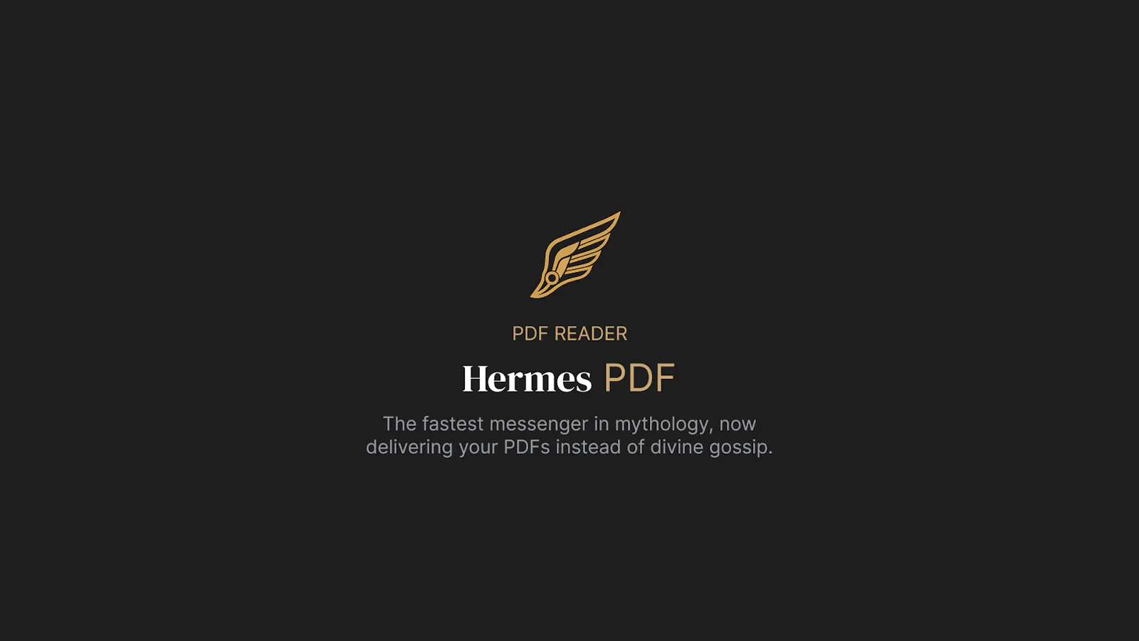 Hermes PDF Reader screenshot 1