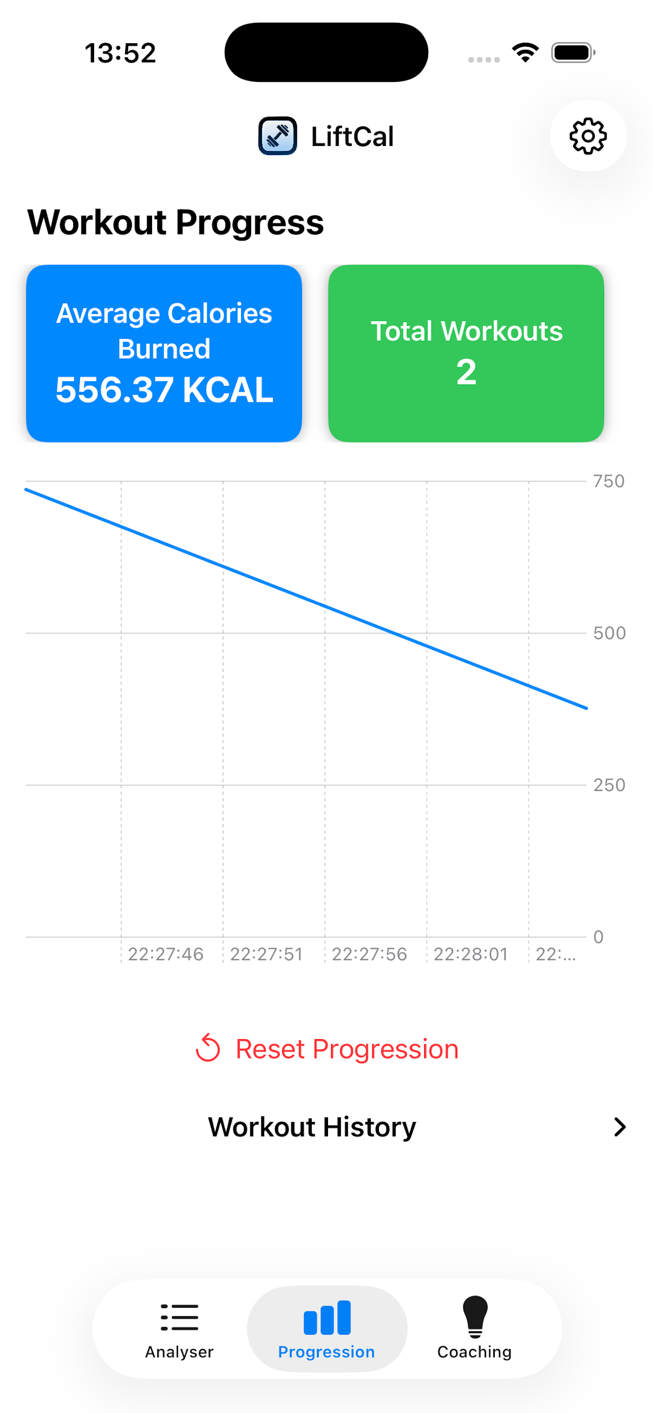 LiftCal gallery image