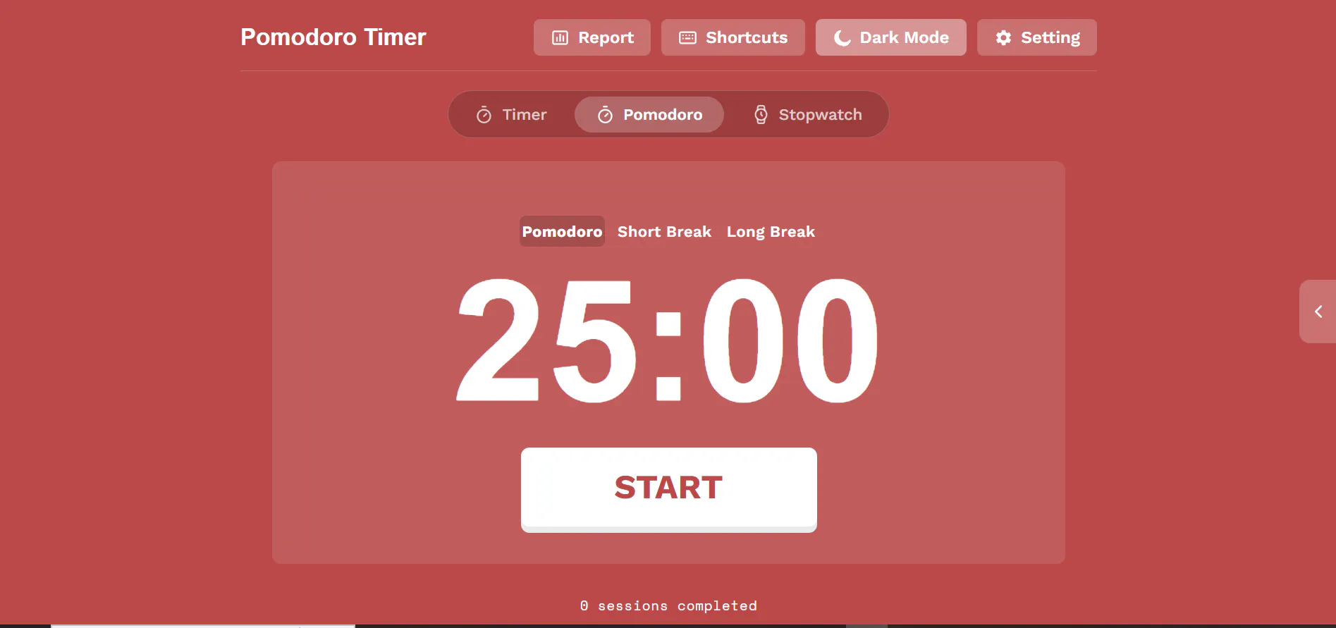 Pomodoro Timer Online gallery image