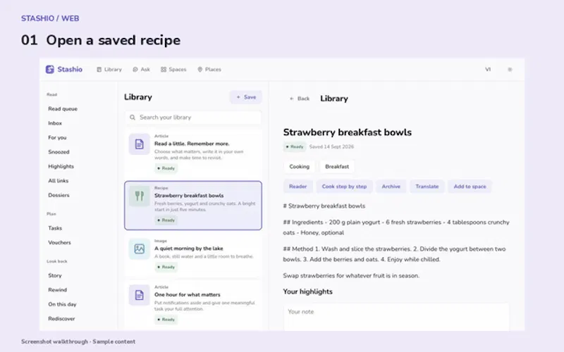 Stashio - Super Bookmark Manager screenshot 8