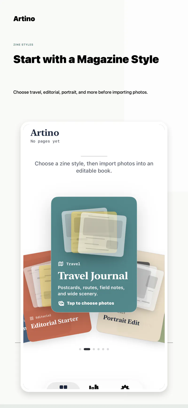 Artino: Photo Zine Maker screenshot 4