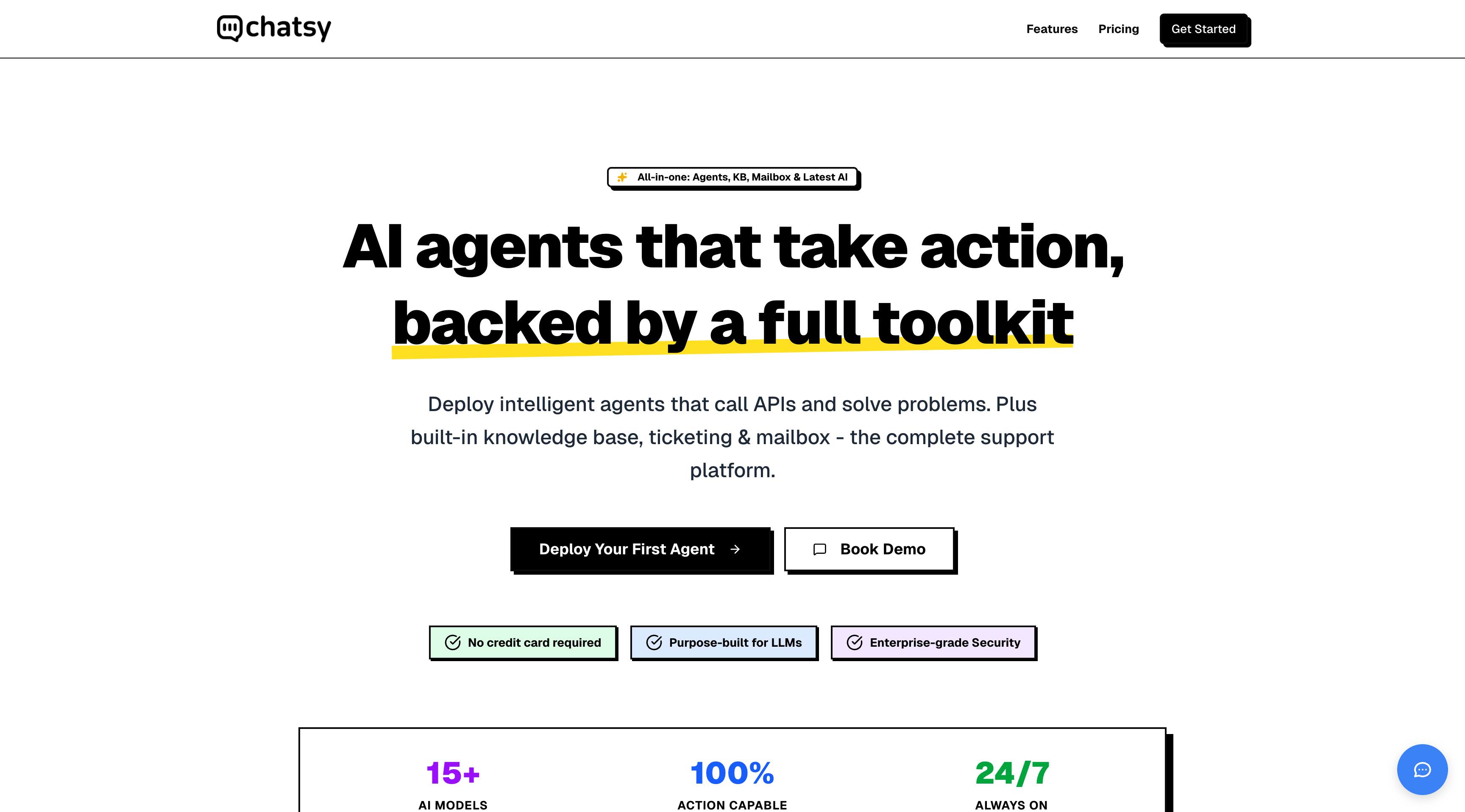 Chatsy - Main product screenshot demonstrating key features and user interface