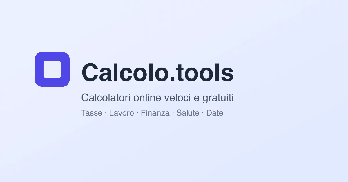 Calcolo.tools gallery image