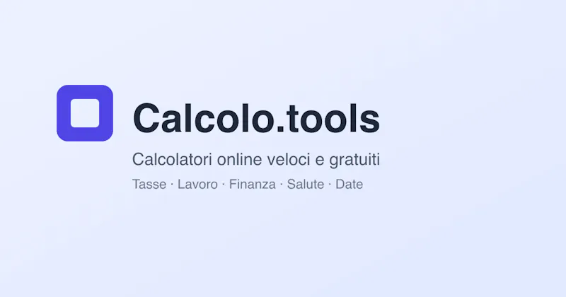Calcolo.tools screenshot 1