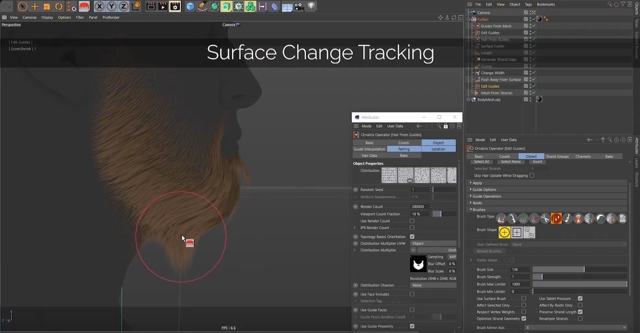 Ornatrix C4D V3 media 8
