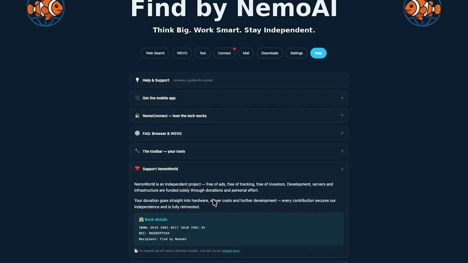 NemoWorld & NemoConnect for iOS screenshot 1 (video preview)