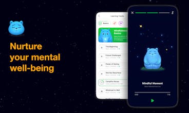 Urso character - Meet Urso, your mindful ally, ready to guide you on your mental wellness journey.