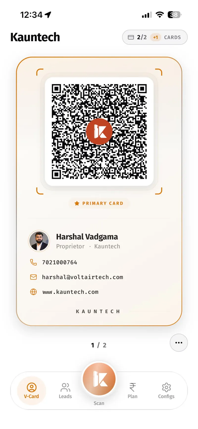 Kauntech App screenshot 3
