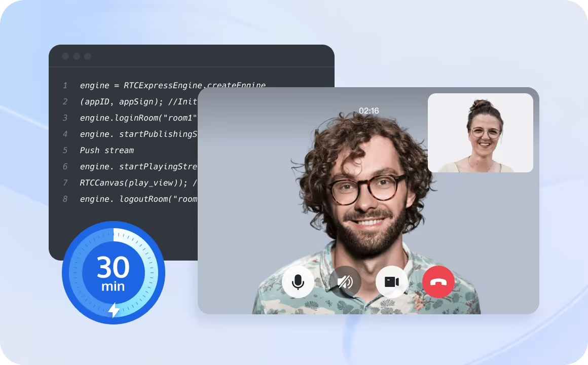 وسائط Tencent RTC Call SDK - دمج الفيديو والصوت بسلاسة بسهولة 8