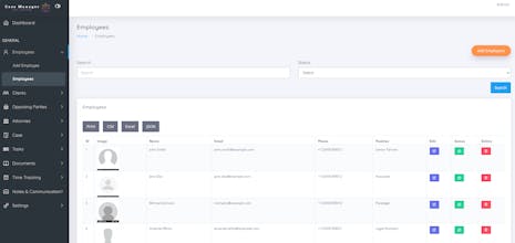 Lawyers Case Manager Software gallery image
