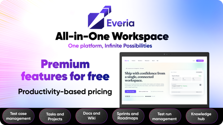 Everia.io - Main product screenshot demonstrating key features and user interface