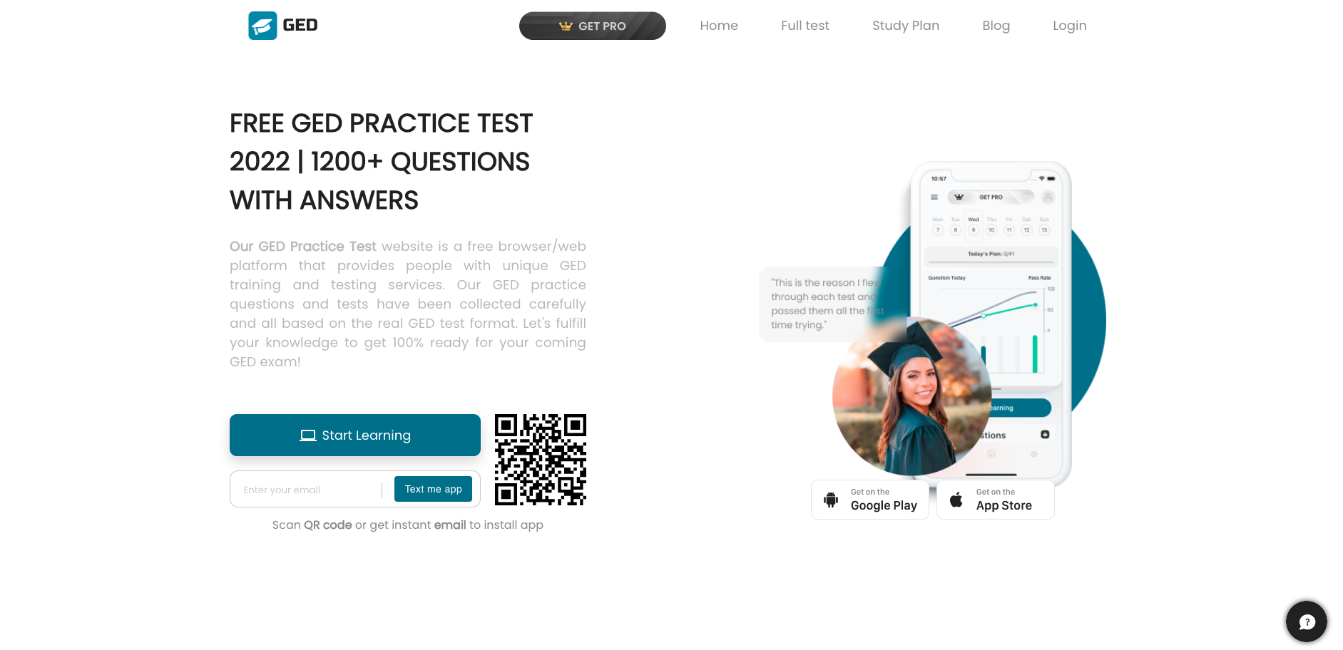 Sitio web de GED Test Prep media 3