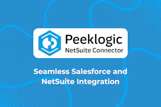 Peeklogic Salesforce NetSuite Connector gallery image