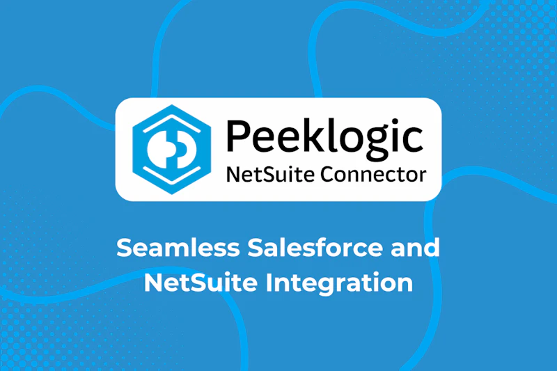 Peeklogic Salesforce NetSuite Connector screenshot 4