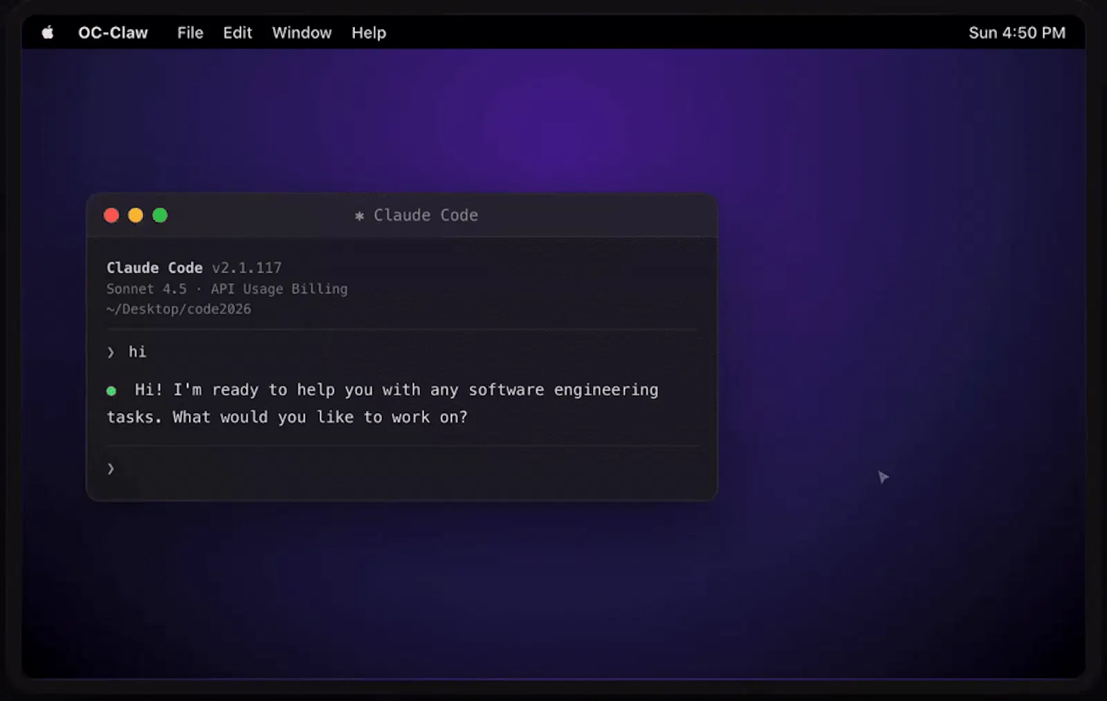 OC-Claw screenshot 1 (video preview)